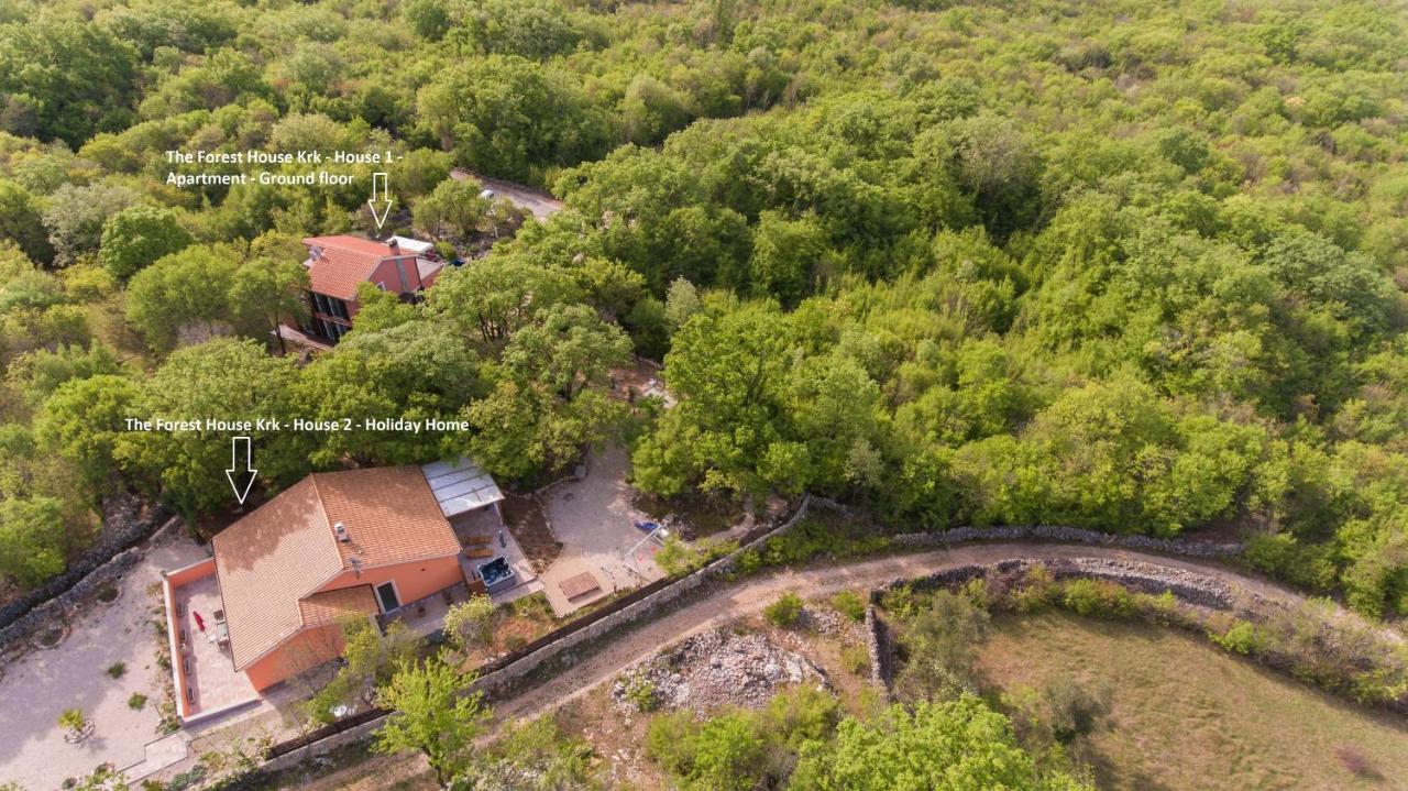 The Forest House Krk 2 Kras 外观 照片