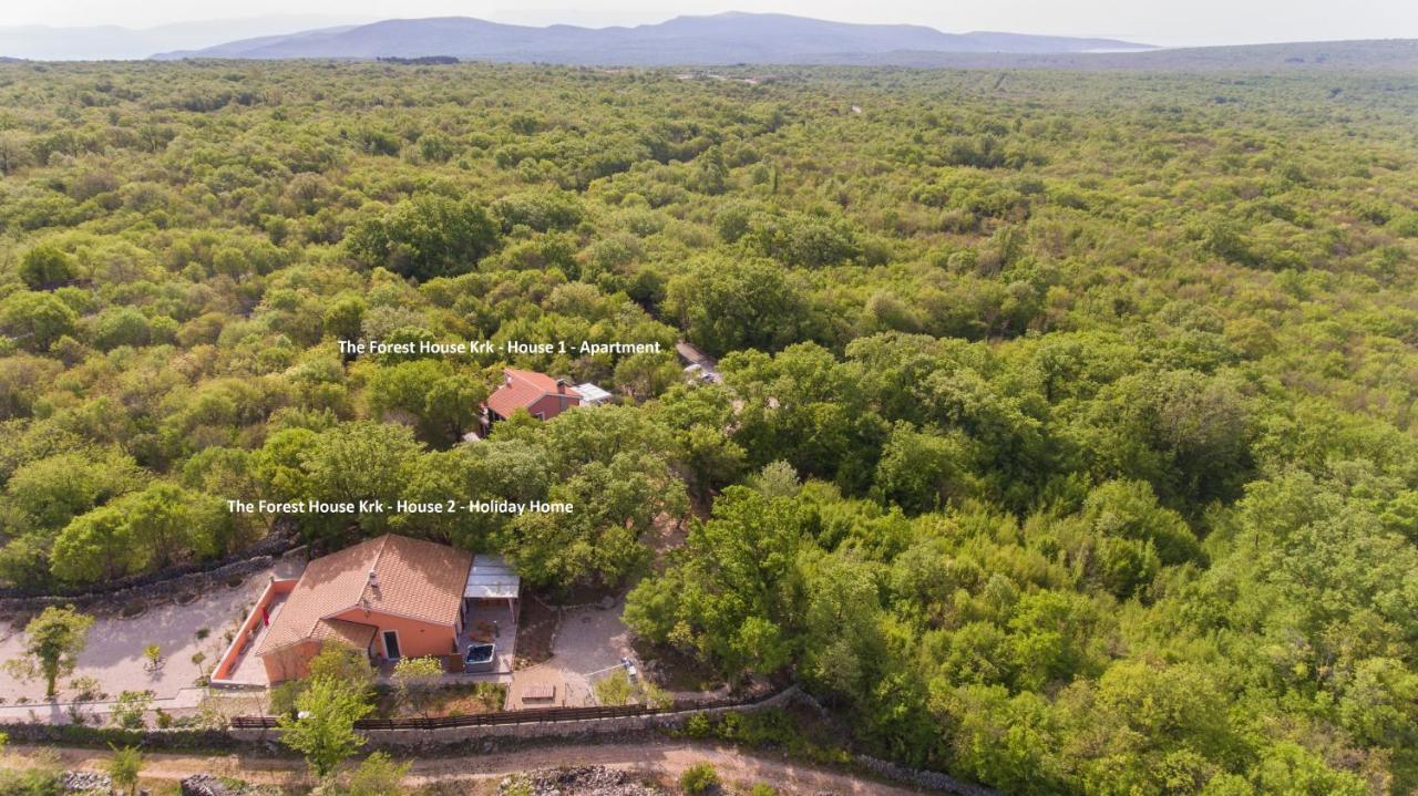 The Forest House Krk 2 Kras 外观 照片