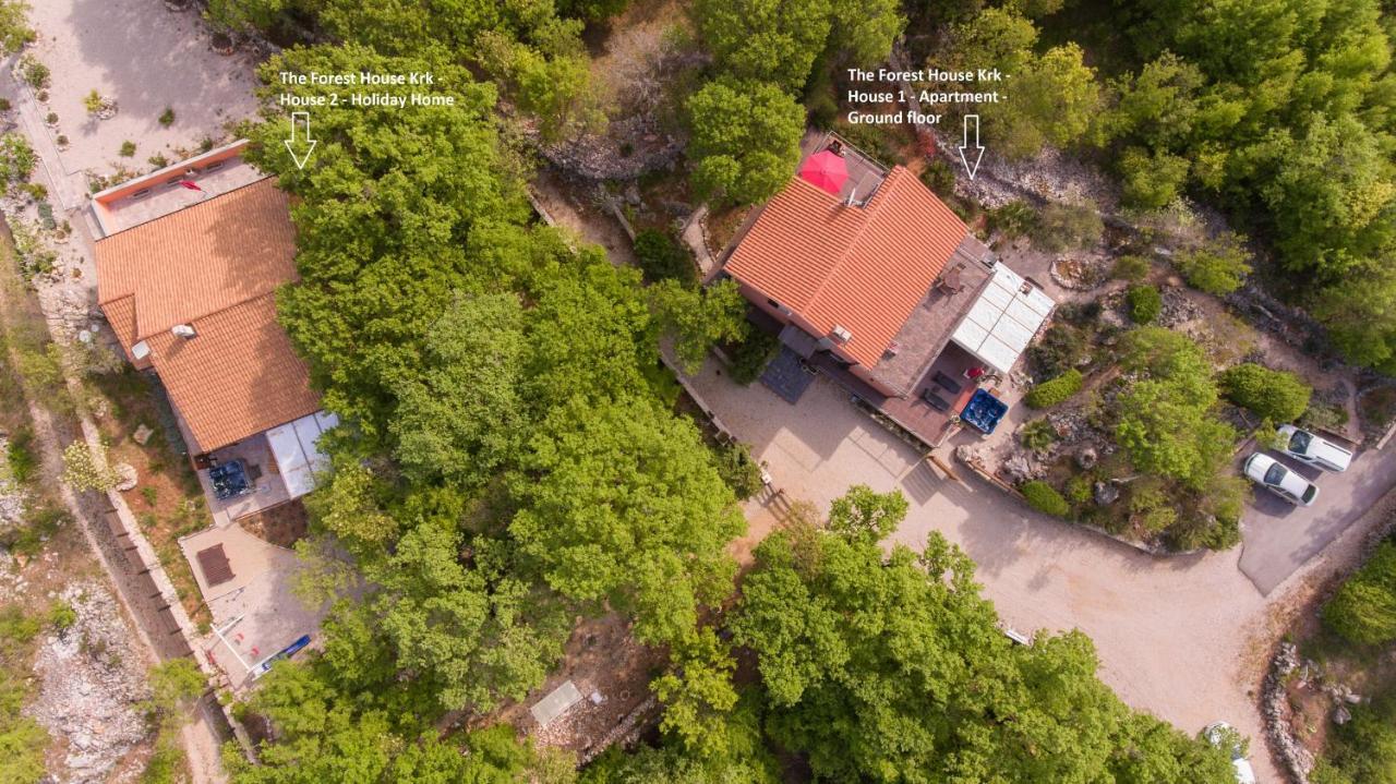 The Forest House Krk 2 Kras 外观 照片